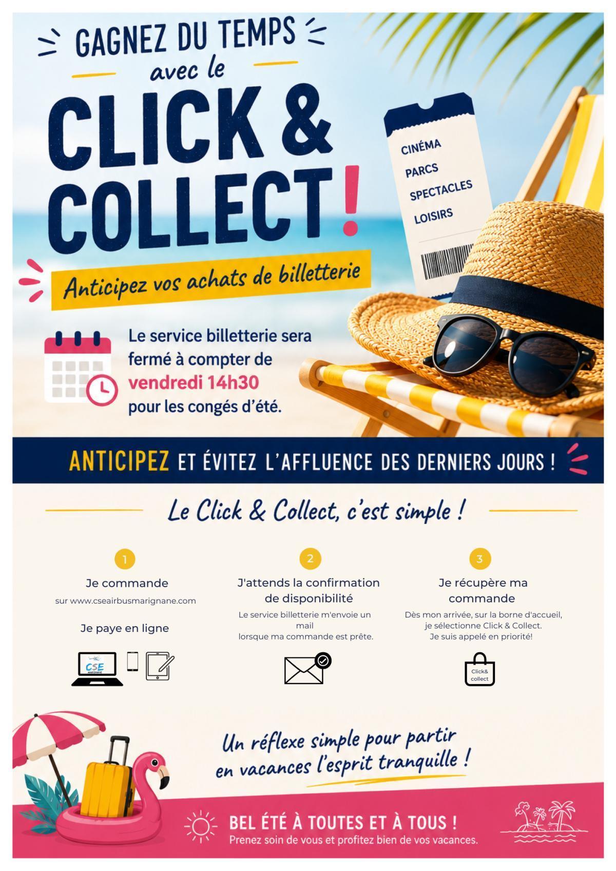 CSE, gagnez du temps avec le Click & Collect