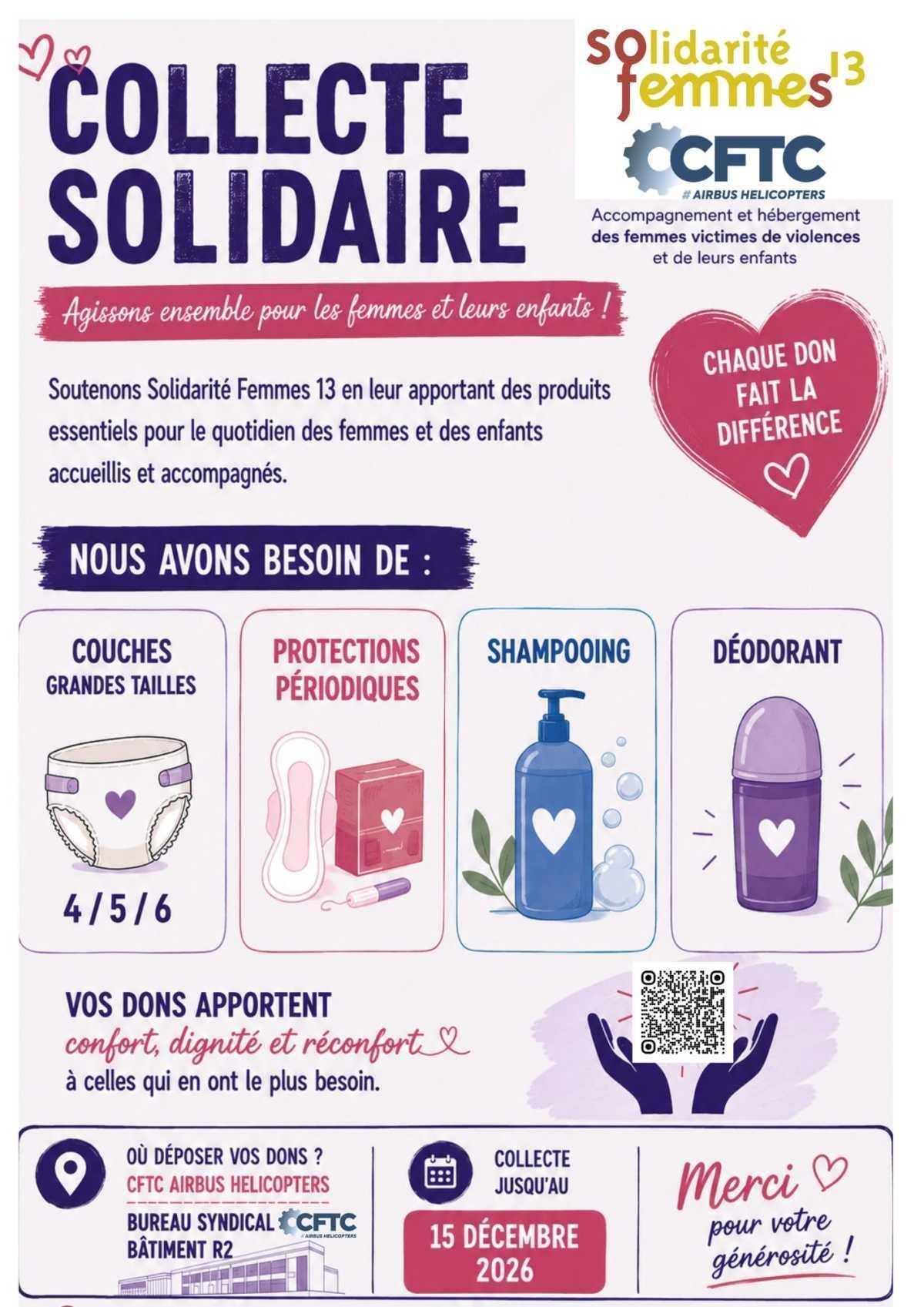 Collecte solidaire !