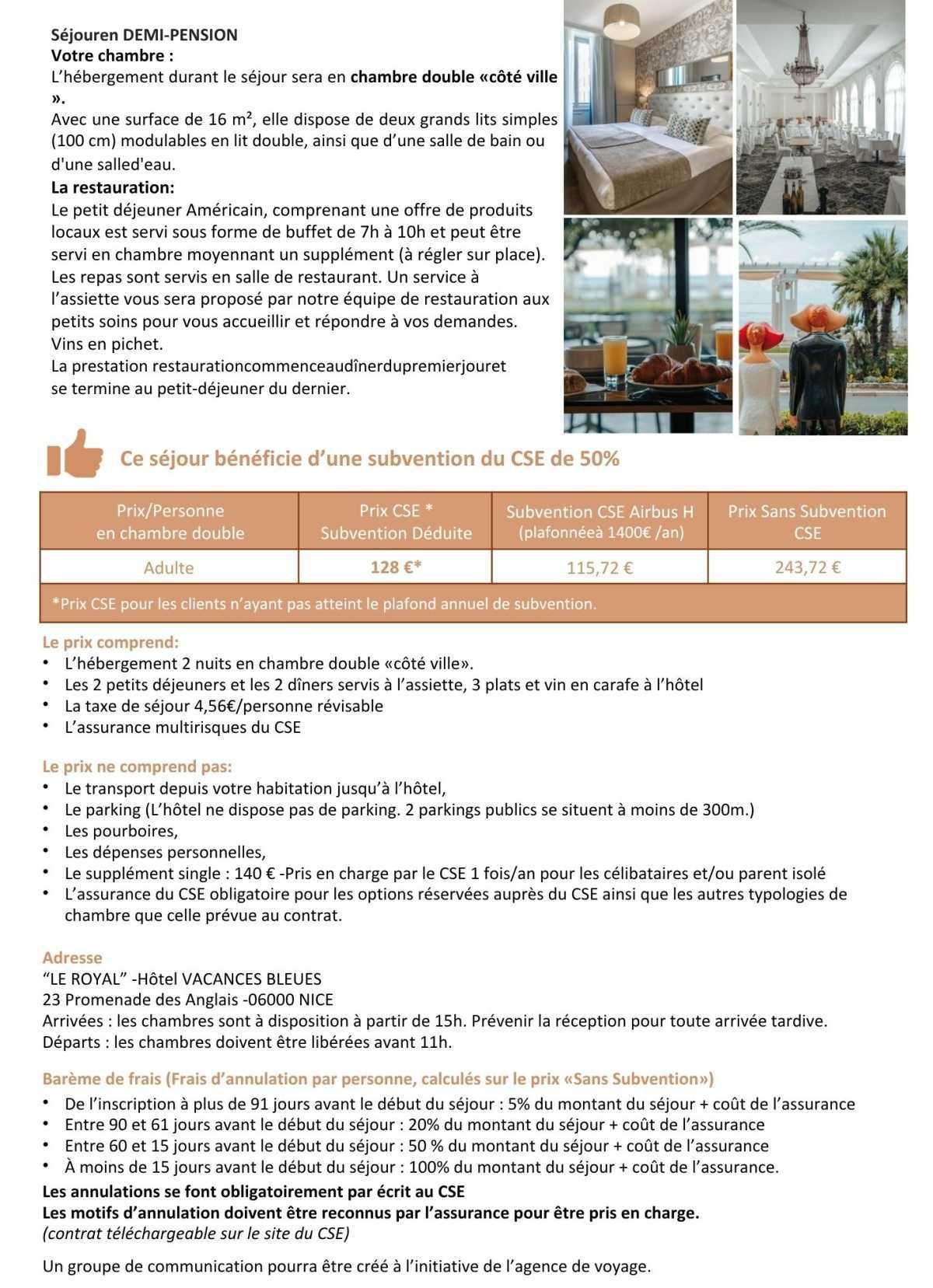 NICE hôtel Le Royal***