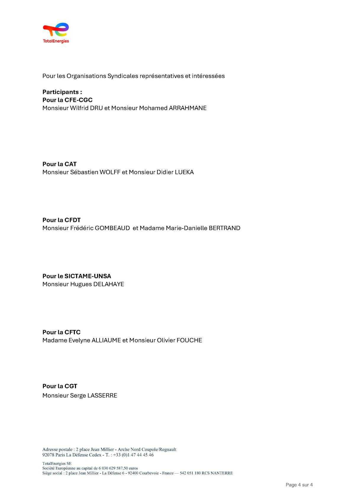 Elections professionnelles 2025 : relevé de conclusions