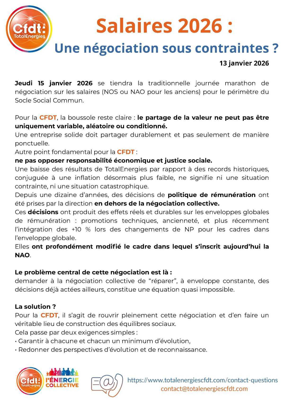 Salaires 2026 : une négociation sous contraintes ?