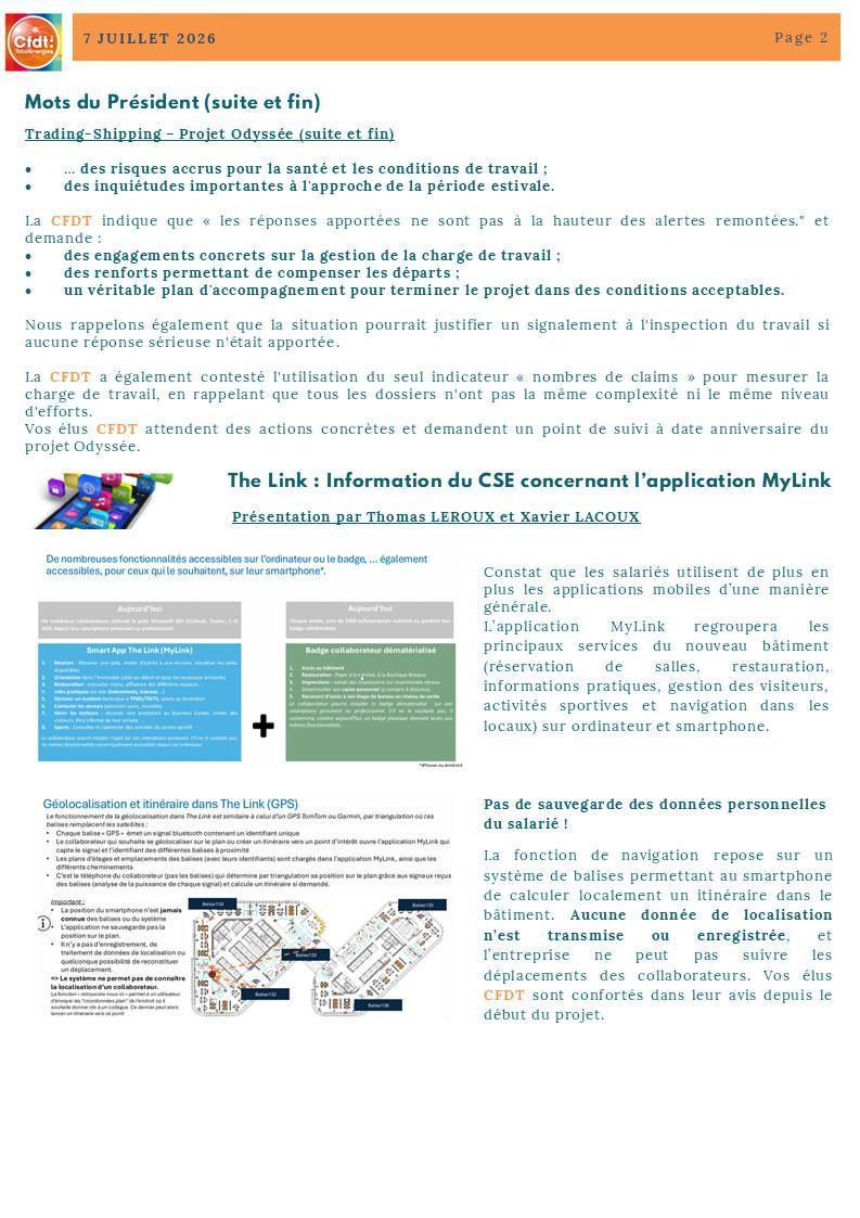 BREF CSE AGSH PARIS DU 7 JUILLET 2026