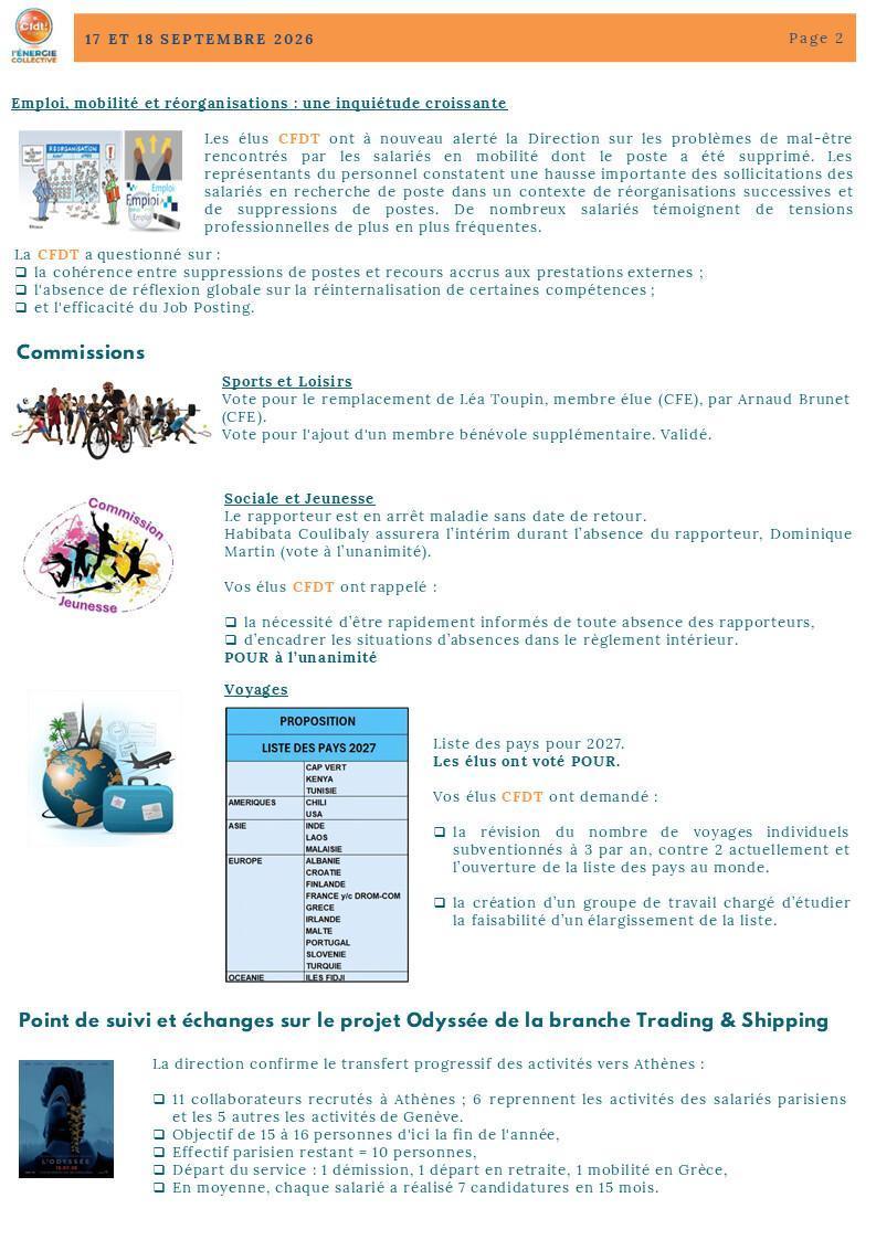 BREF CSE AGSH PARIS DES 17 ET 18 SEPTEMBRE 2026