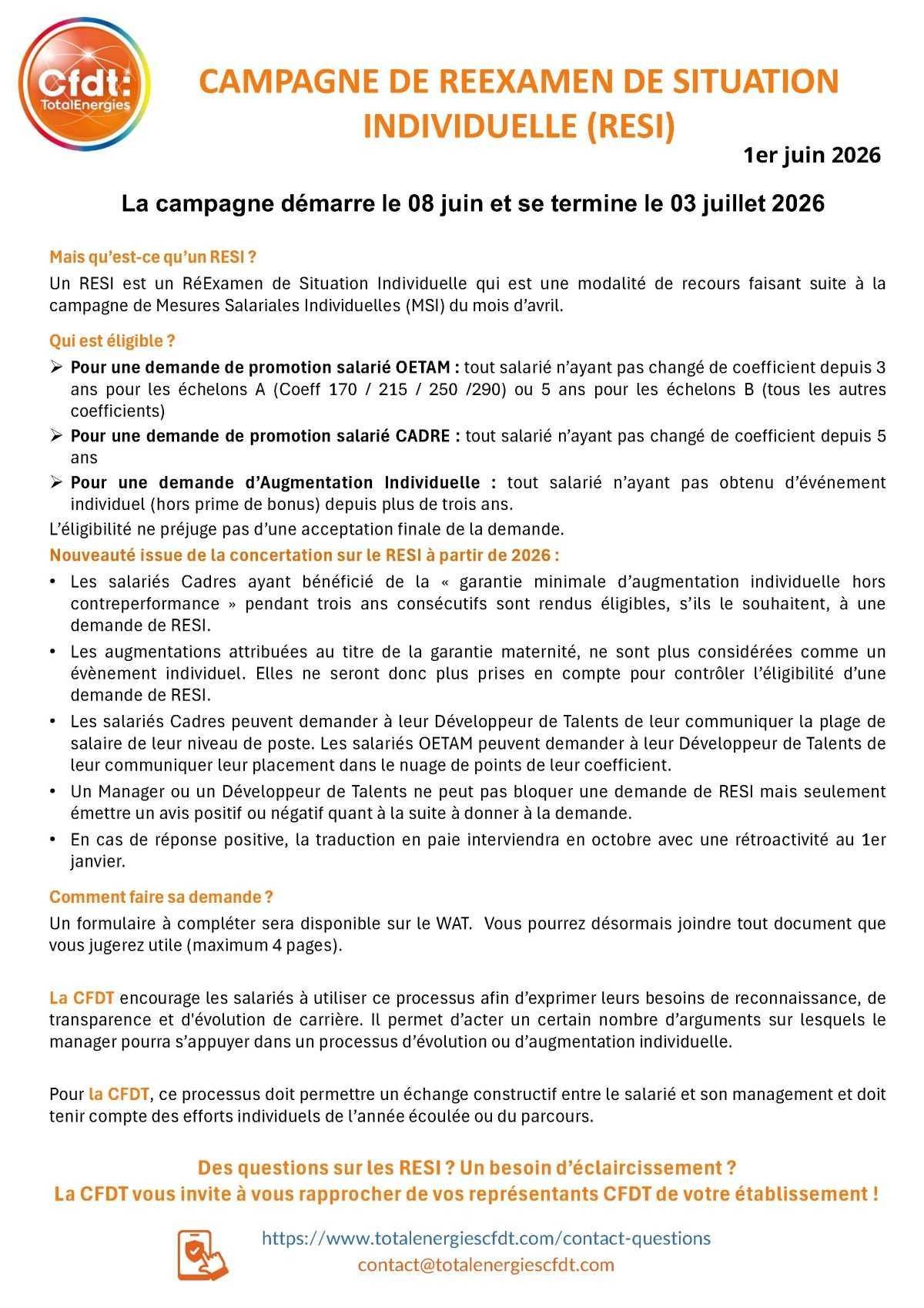 Campagne RESI