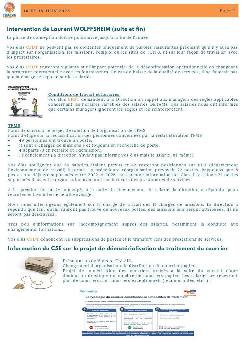 BREF CSE DES 16 ET 18 JUIN 2026