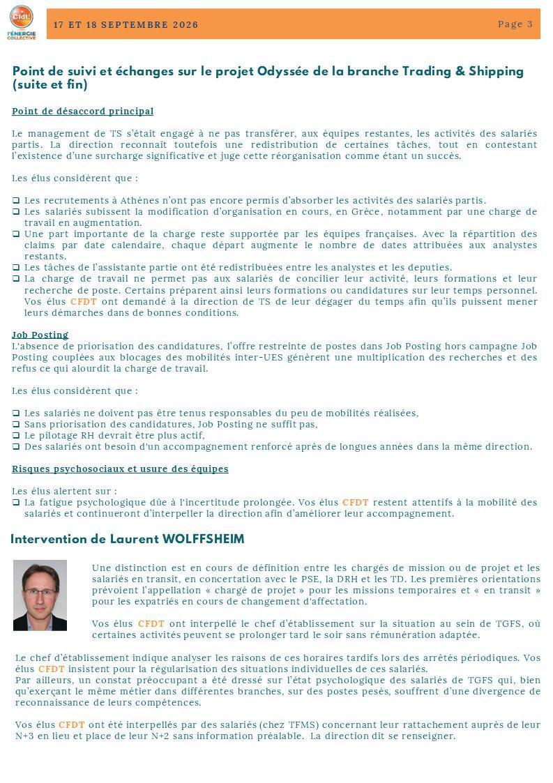 BREF CSE AGSH PARIS DES 17 ET 18 SEPTEMBRE 2026
