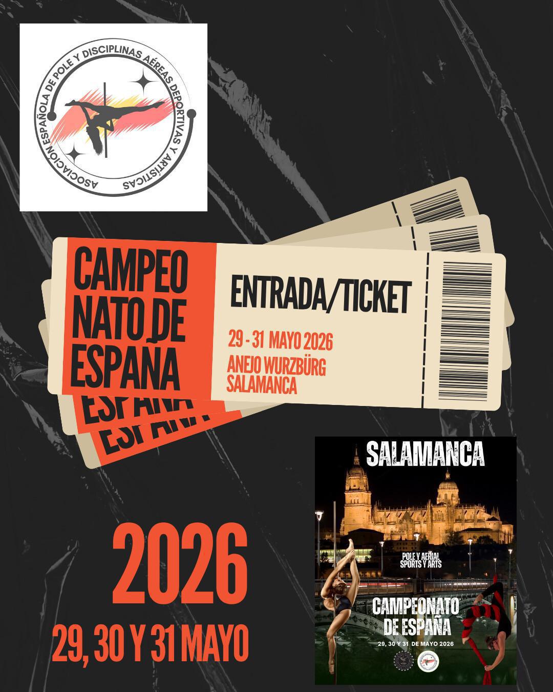 📣 Información Campeonato de España 📣 Información Campeonato de España