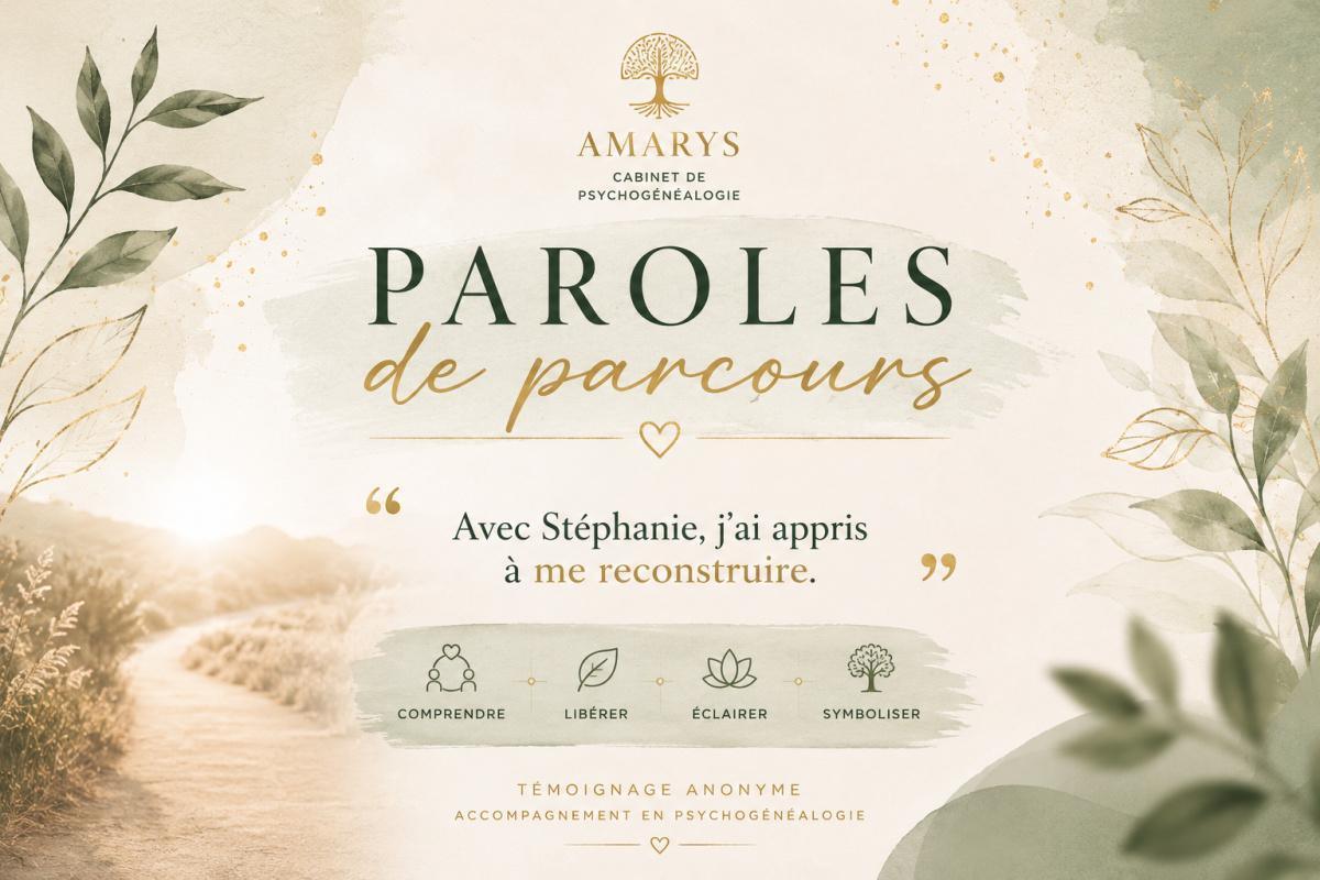 Paroles de parcours : « J’ai appris à me reconstruire »
