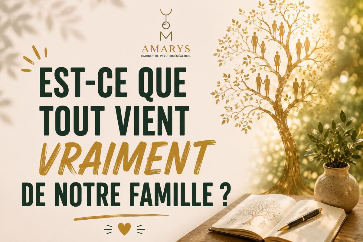 Est-ce que tout vient vraiment de notre famille ?