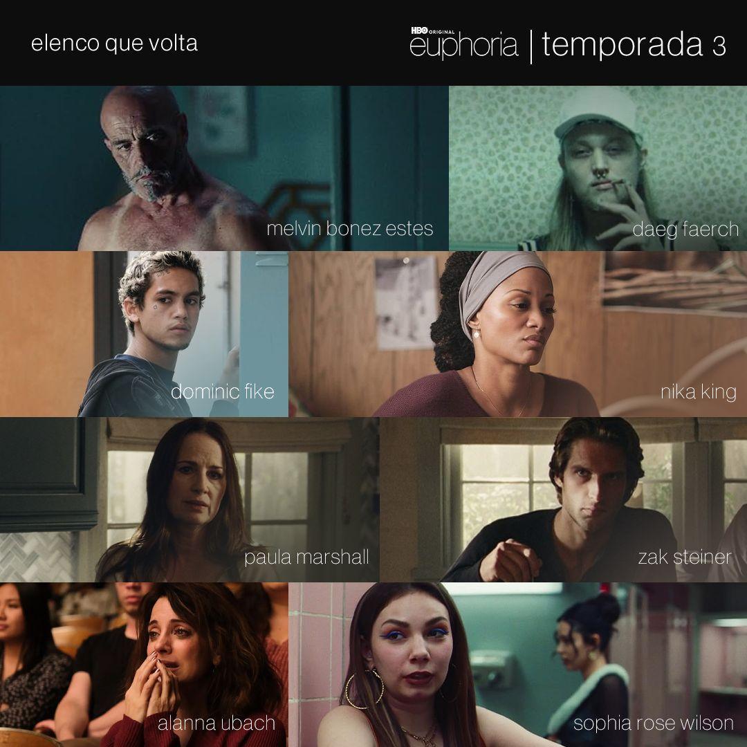 'Euphoria': HBO anuncia mais novidades no elenco da terceira temporada da série 'Euphoria': HBO anuncia mais novidades no elenco da terceira temporada da série