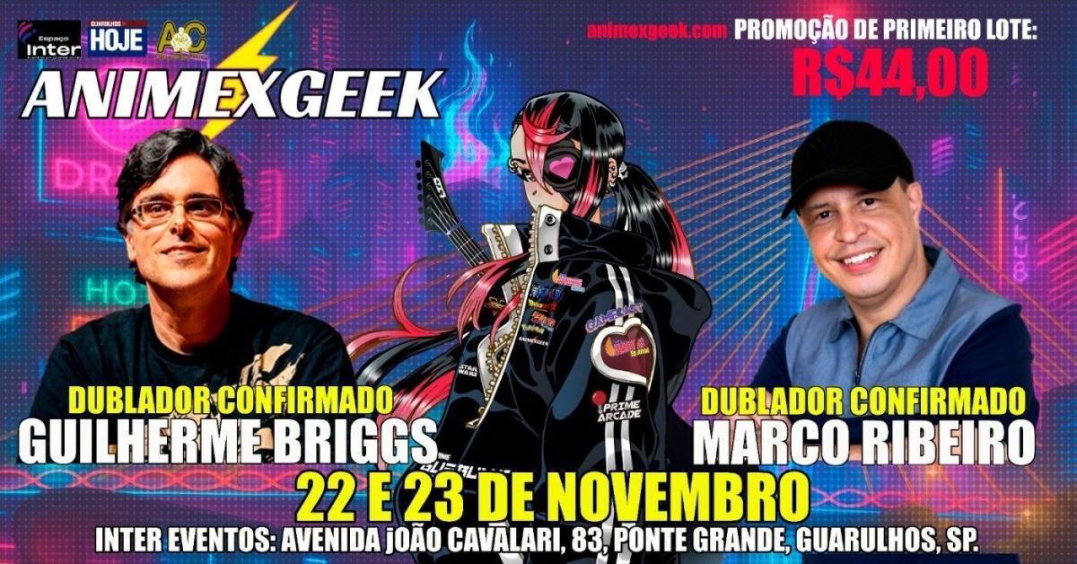 Animexgeek - 22 & 23 de Novembro Animexgeek - 22 & 23 de Novembro