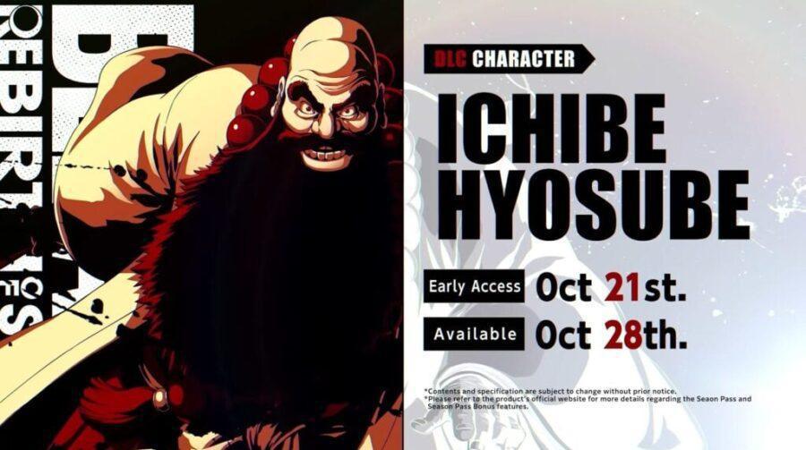 Ichibe Hyosube chega a Bleach: Rebirth of Souls com DLC exclusivo Ichibe Hyosube chega a Bleach: Rebirth of Souls com DLC exclusivo