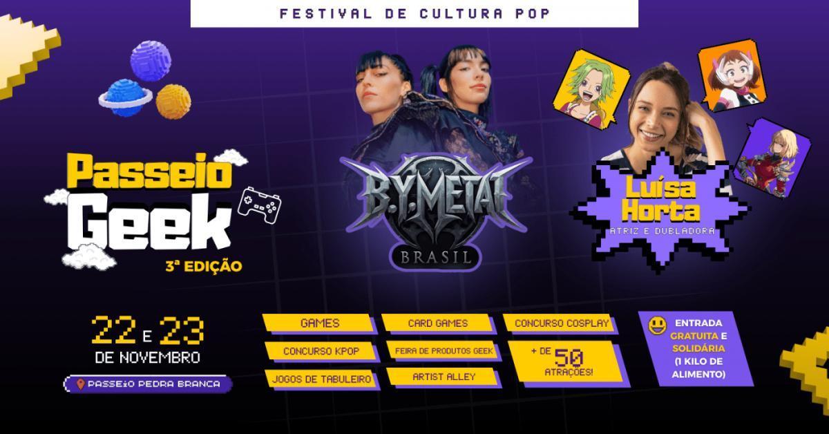 Passeio Geek 3° edição Passeio Geek 3° edição