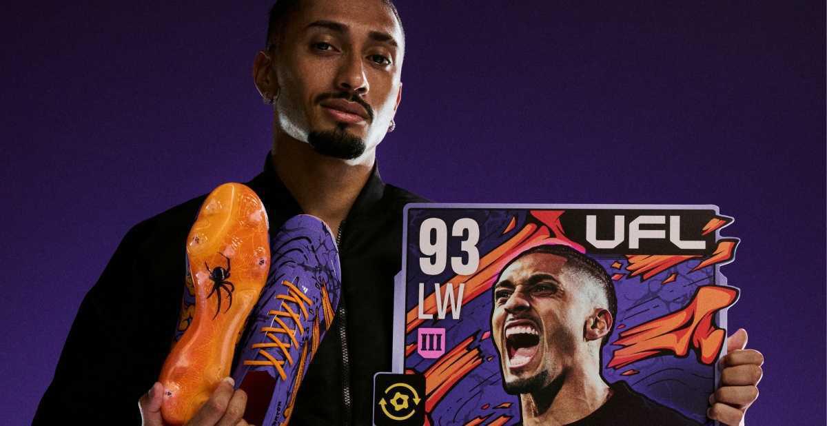 UFL e adidas lançam chuteiras temáticas exclusivas de Raphinha UFL e adidas lançam chuteiras temáticas exclusivas de Raphinha