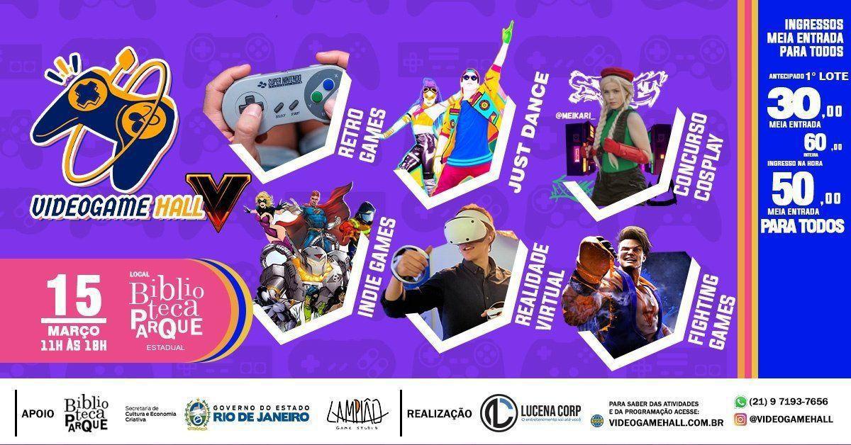 Vídeo Game Hall 5°Edição Vídeo Game Hall 5°Edição