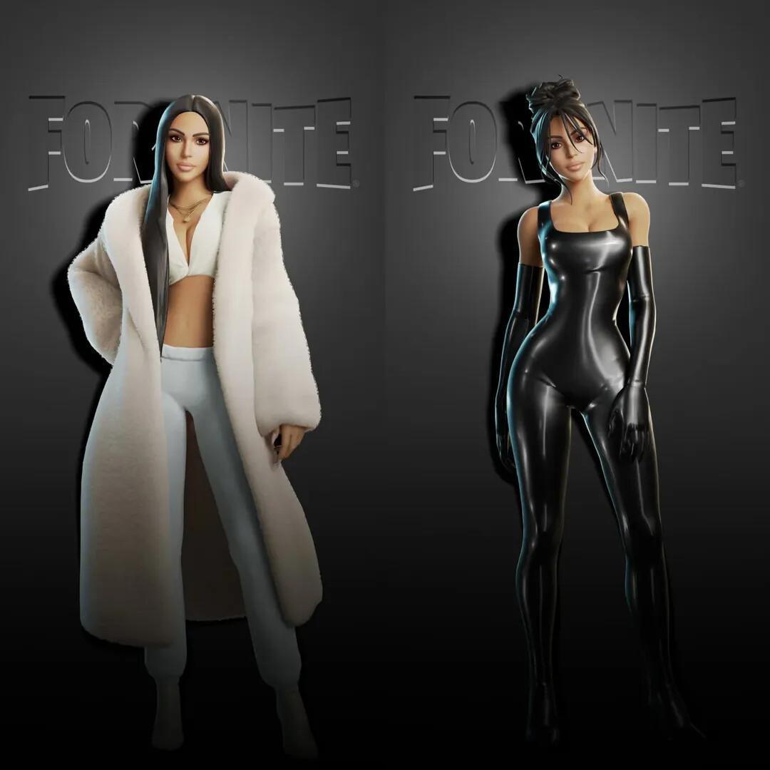 Skin de Kim Kardashian quebra recordes e vira fenômeno em Fortnite