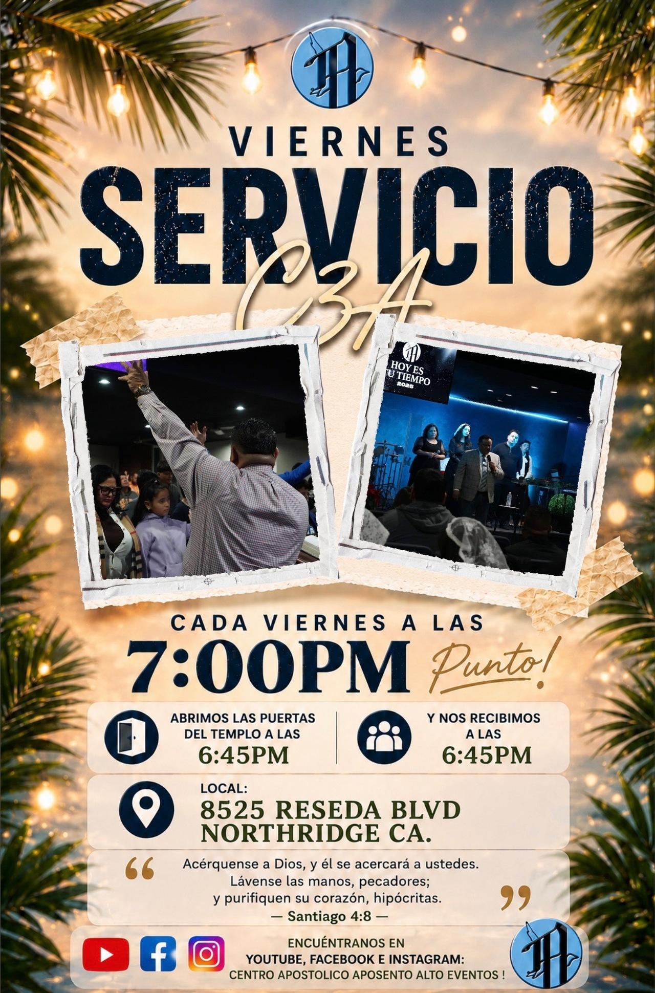 Servicio de Viernes