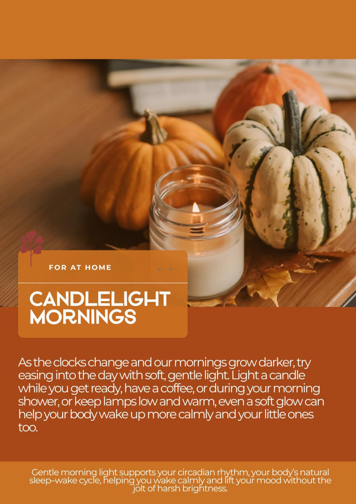 Pumpkin Glow + Autumn Spice