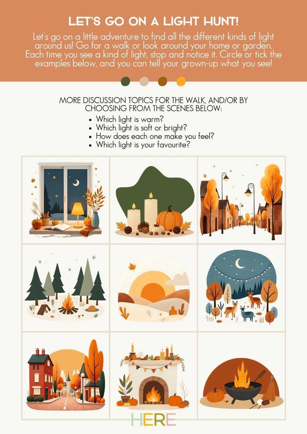 Sparkle Light and Autumn Nights