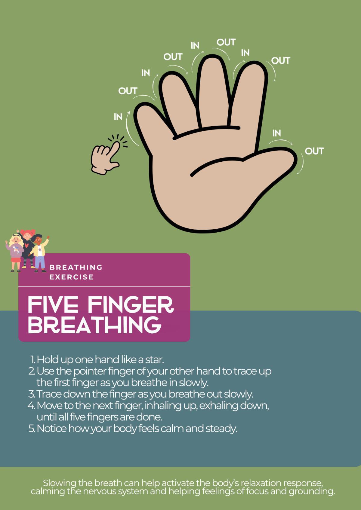 Five Finger Breathing