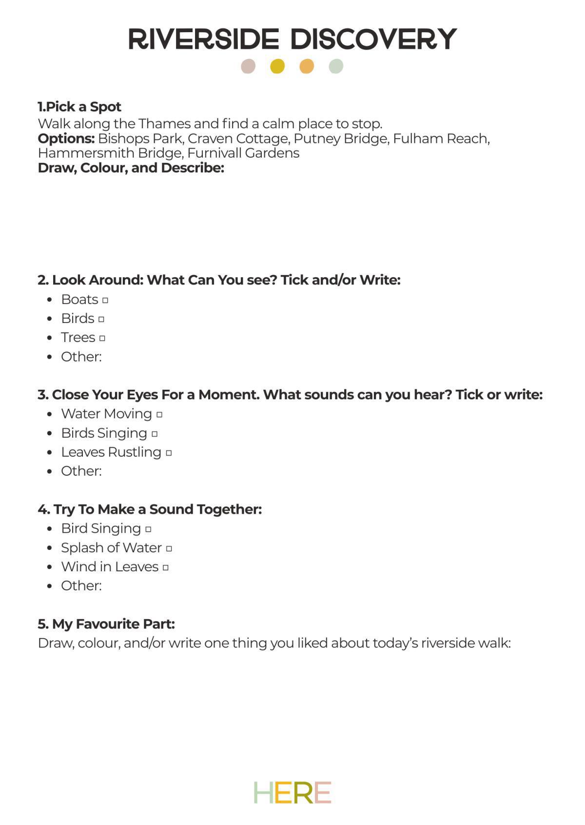 Thames Riverside Discoveries