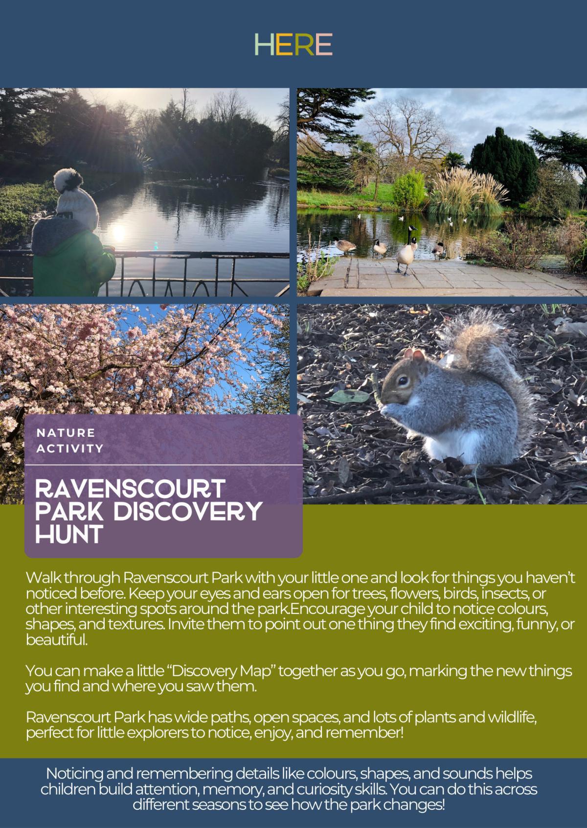 Ravenscourt Park Discovery Hunt