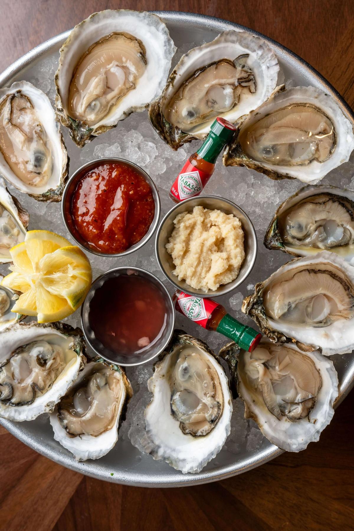 Oysters On The Half Shell