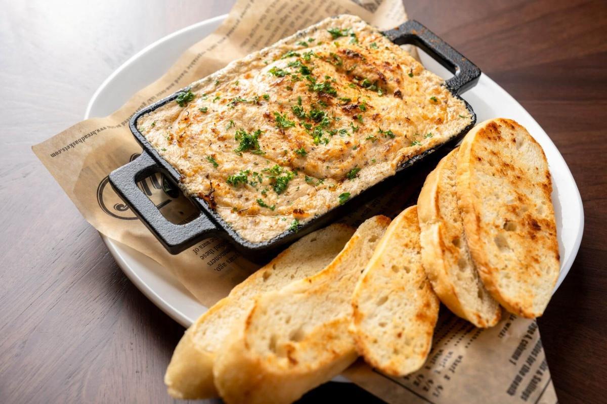 Crab dip $18