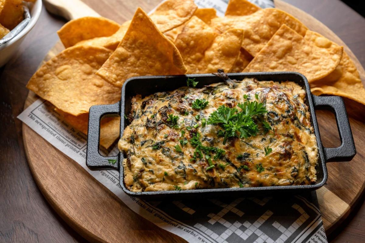 Creamy Spinach Dip $13