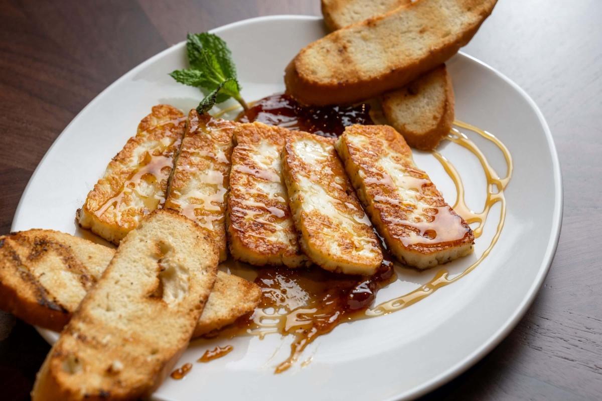 Hot Honey Halloumi $14