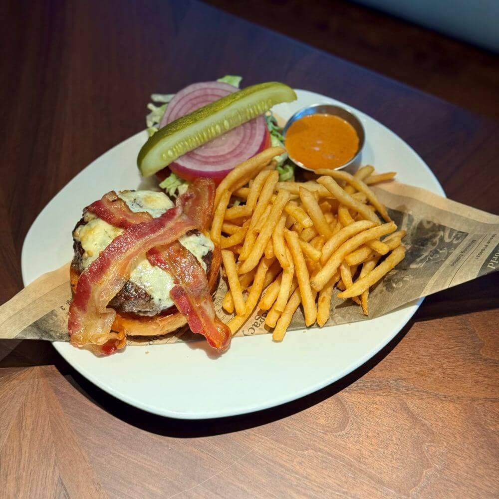 Baby Blue Burger $19