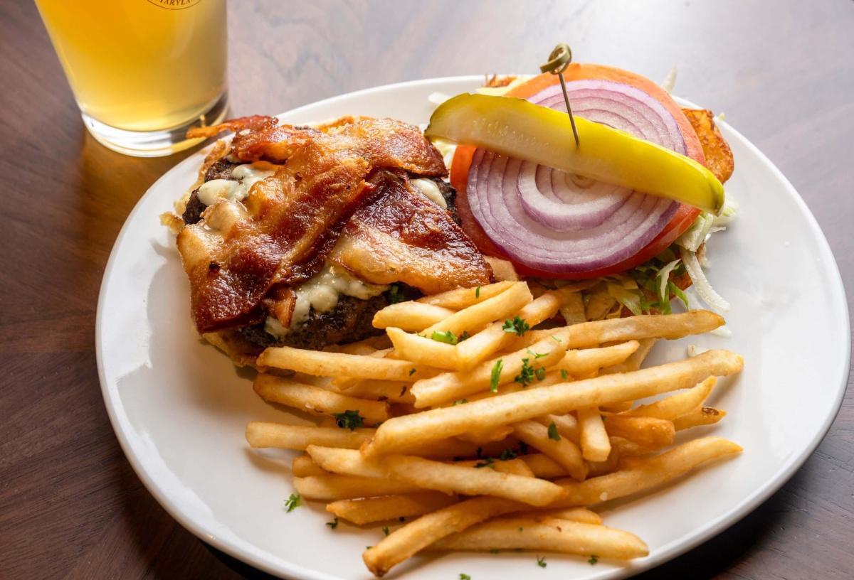 Baby Blue Burger $19