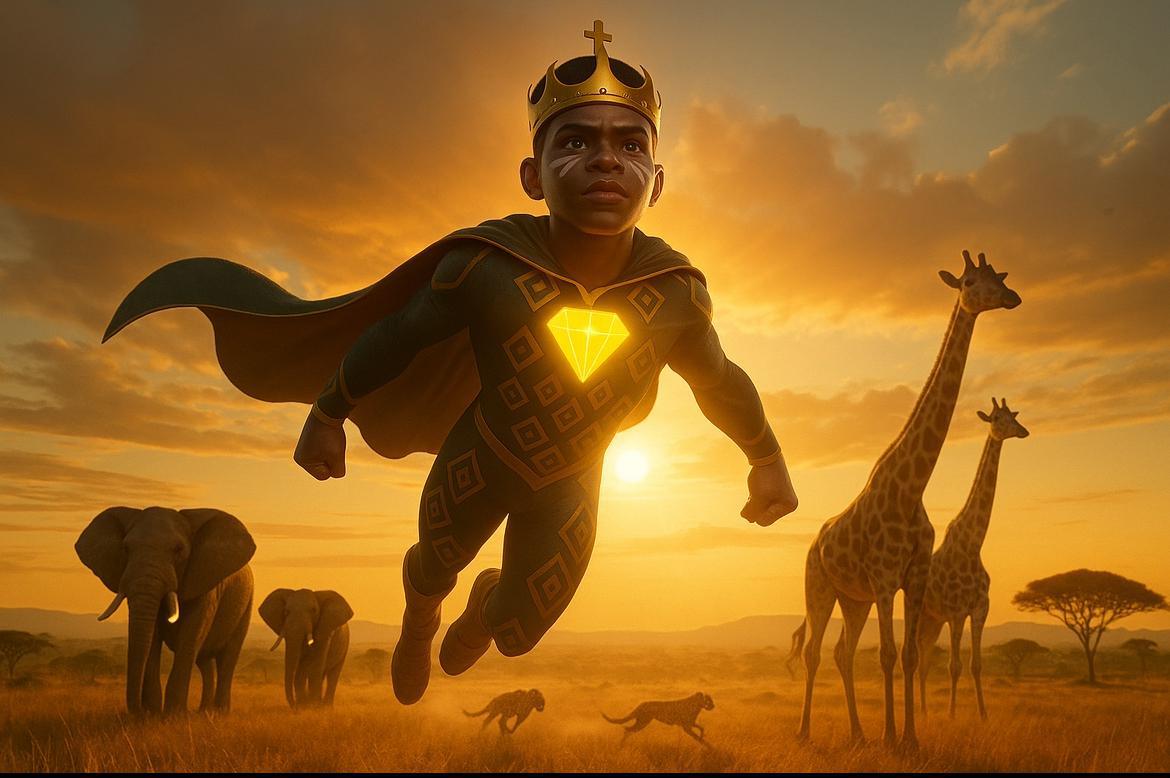 Zamaradi on a Safari 