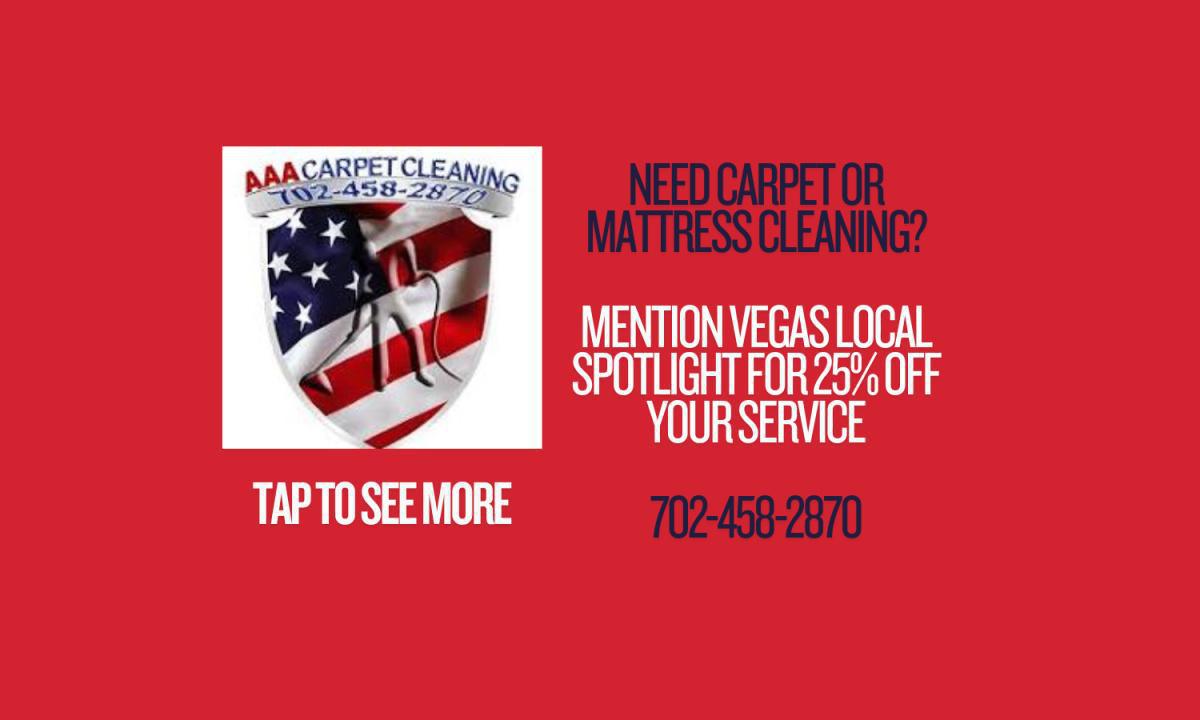 AAA Carpet Cleaning - (25% Off, Trusted for 28+ Years in Vegas)