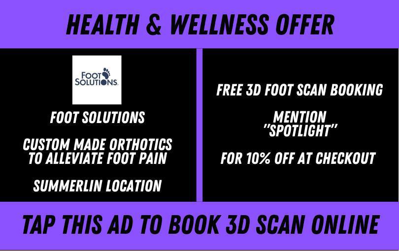 Foot Solutions - Las Vegas Orthotics (Show Ad for 10% off)