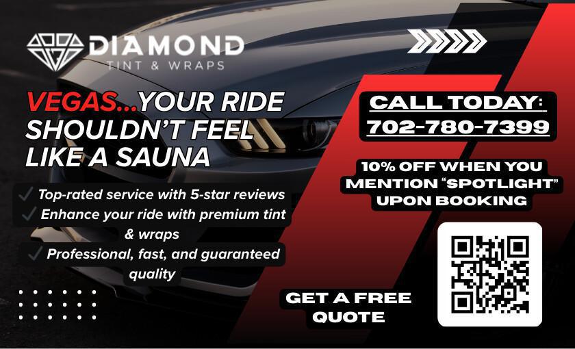 Diamond Tints & Wraps (10% Off - Mention "SPOTLIGHT")