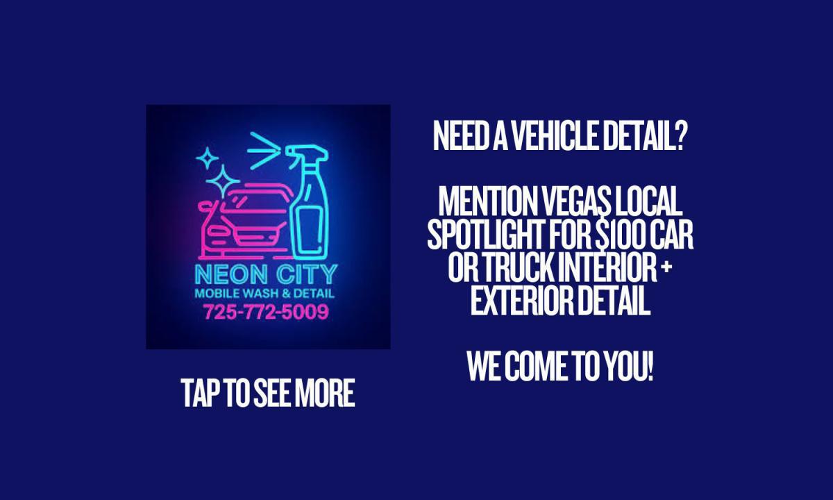 Neon City Come-To-You Car Detailing (Mention SPOTLIGHT - $100 Detail) Neon City Come-To-You Car Detailing (Mention SPOTLIGHT - $100 Detail)
