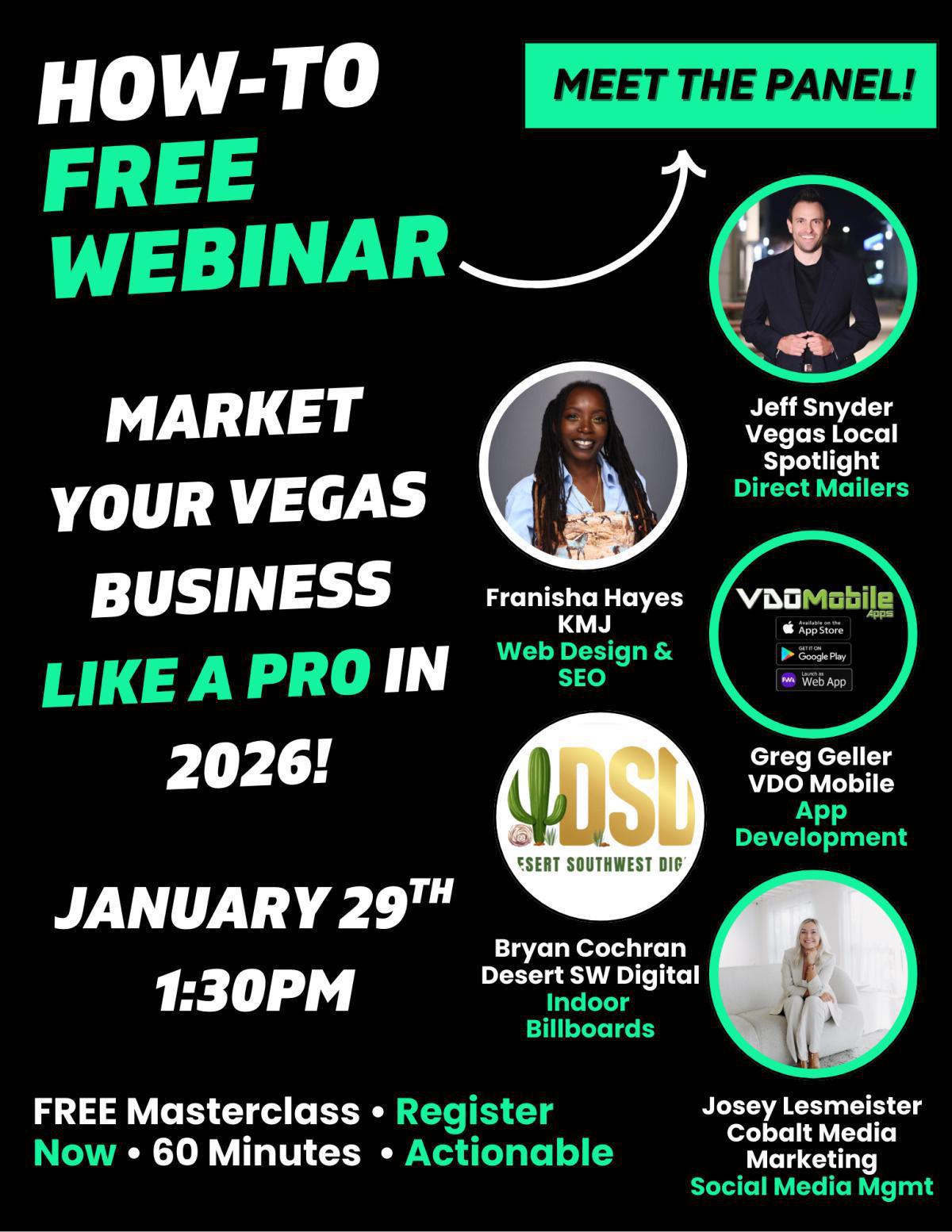 Free How-To Masterclass: Market Your Vegas Business Like a Pro in 2026