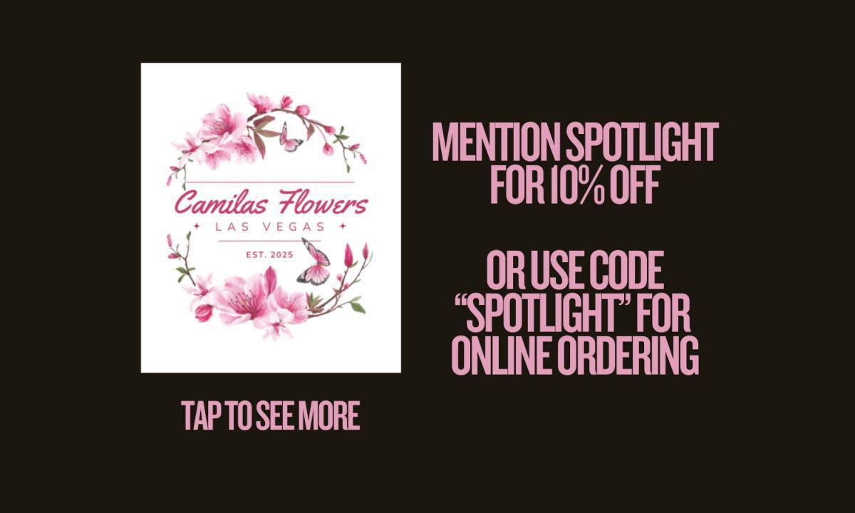 Camilas Flowers Las Vegas - Mention SPOTLIGHT for 10% Off