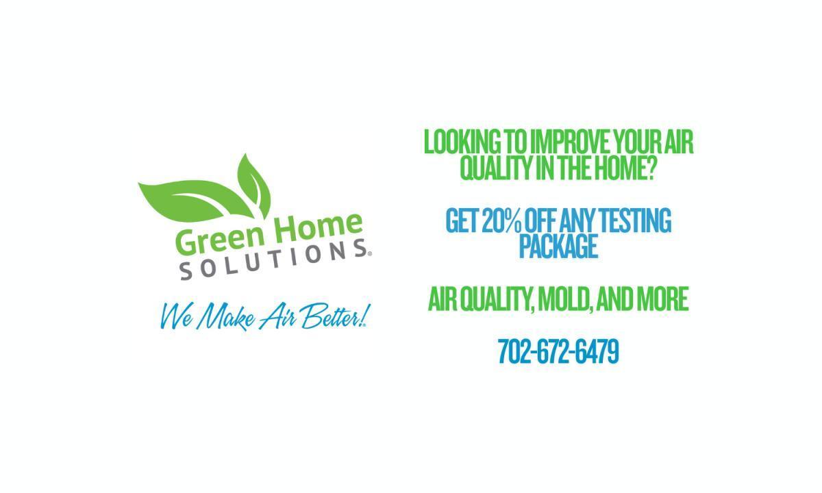 Green Home Solutions - 20% off Any Air Quality Test