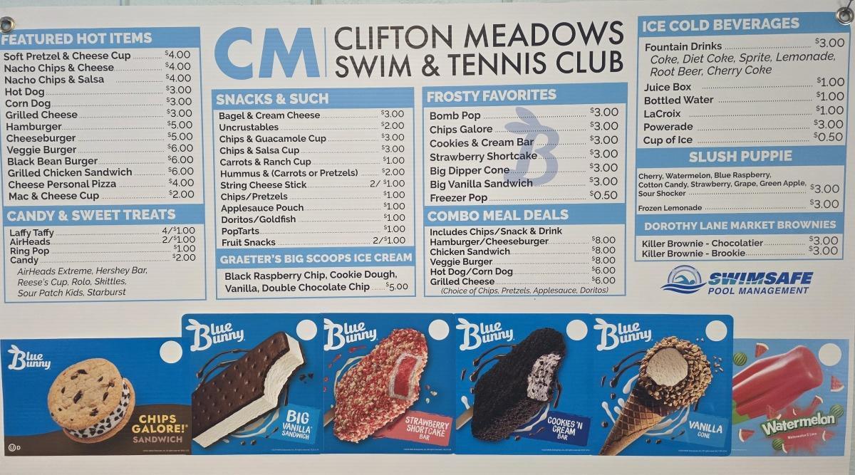 Clifton Meadows Grill