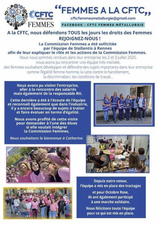 À la CFTC le syndicalisme se conjugue aussi au féminin