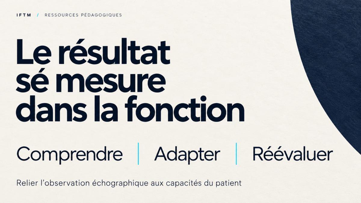 Échographie dynamique en rééducation de la main : de la question clinique au bénéfice fonctionnel