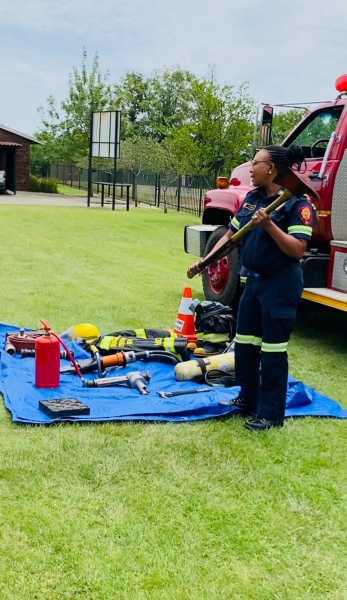 Msukaligwa Fire Department visits Ermelo Christian School