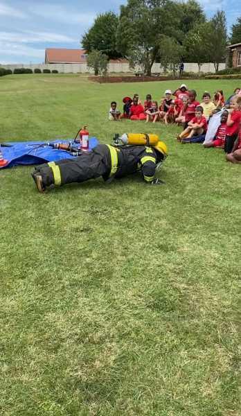 Msukaligwa Fire Department visits Ermelo Christian School
