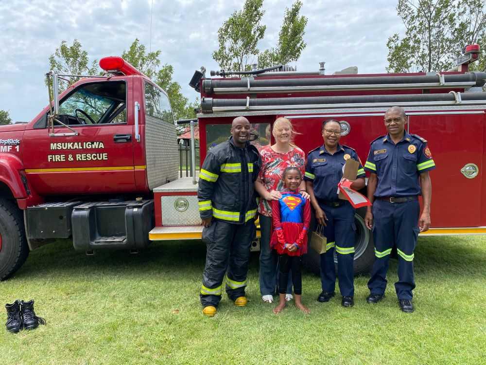 Msukaligwa Fire Department visits Ermelo Christian School