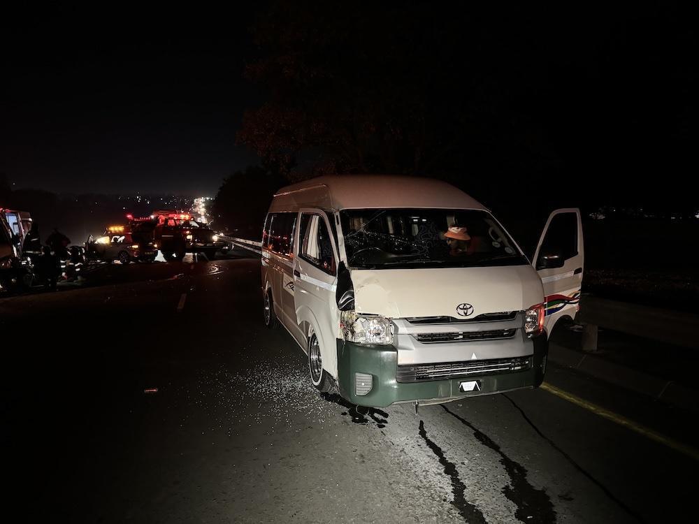 Pedestrian accident escalates with taxi crash into active scene Pedestrian accident escalates with taxi crash into active scene