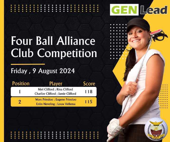 Ermelo Country Club hosts successful weekend competitions