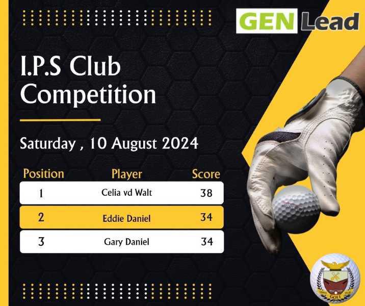 Ermelo Country Club hosts successful weekend competitions