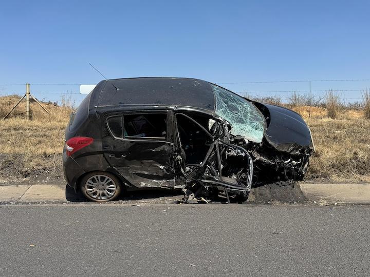 Car and truck collide on N2 near Camden Power Station Car and truck collide on N2 near Camden Power Station
